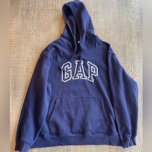 NAVY BLUE GAP HOODIE
